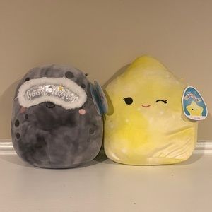 Star + moon Squishmallow bundle